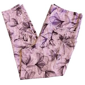 Athleta Salutation Stash Pocket II 7/8 Length Leggings Tights Activewear Large